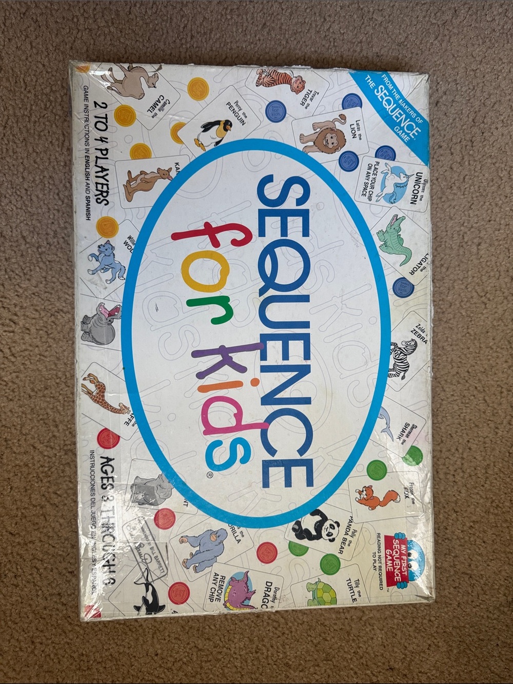 Sequence for Kids Board Game